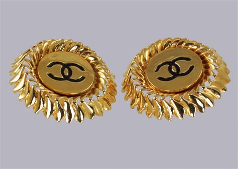 vintage chanel earrings paris|classic chanel inspired earrings.